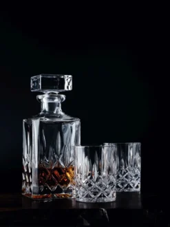 Nachtmann 0091899-0 Noblesse Whisky-Set, 1 X Karaffe/Dekanter + 2 X Whisky-Becher, Klar (1 Set) -Haushaltswaren Store 2eb871f99981574a8328432873973407