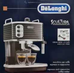 De'Longhi DeLonghi ECZ351BK Scultura Espressomaschine Siebträger Schwarz -Haushaltswaren Store 2f3e97bc4cd52b14f47483a4c741d8cd