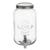 Getränkespender, Rund Aus Glas 3L -Haushaltswaren Store 2f8c39d0118afeaa3ab141ec7b6b7d38