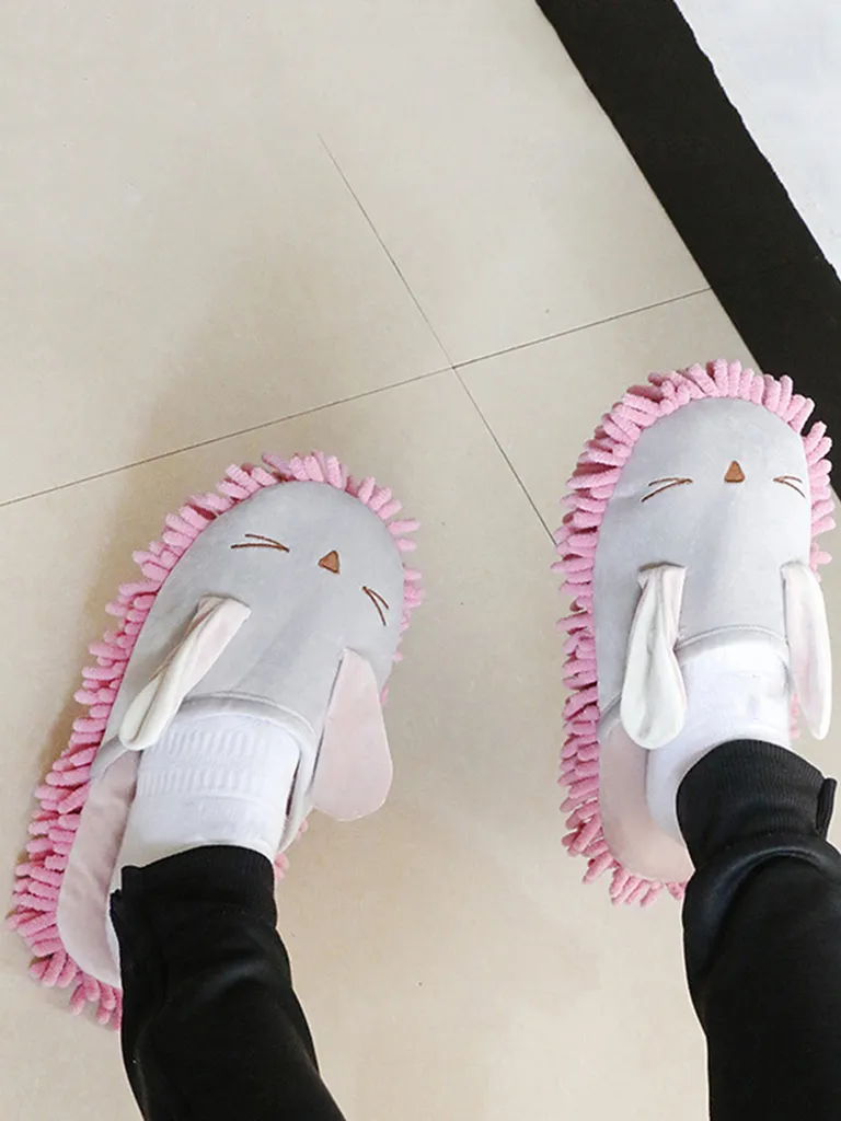 1 Paare Rosa Mop Schuhe Länge 26 Cm Staubwisch Pantoffeln Reinigung Boden Mikrofaser Bodenwischer Waschbarer Wischmops Hausschuhe Chenille Boden 5 1 Paare Rosa Mop Schuhe Länge 26 Cm Staubwisch Pantoffeln Reinigung Boden Mikrofaser Bodenwischer Waschbarer Wischmops Hausschuhe Chenille Boden – Bild 3