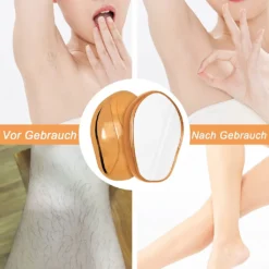 NEU Crystal Haarentferner, Nano Epilierer Für Damen Herren Wiederverwendbarer Magic Crystal Haarentferner Stein Für Körper Beine Arme Rücken Peeling -Haushaltswaren Store 2fb223774293ad1814694b7531d00367