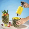 Edelstahl Ananasschneider Ananasschäler Spiralschneider Ananasteiler Zerkleinerer Spiralschäler Entkerner Ananas Obstteiler -Haushaltswaren Store 2fc7abd2a77b9810d8e200b074cbe1e0