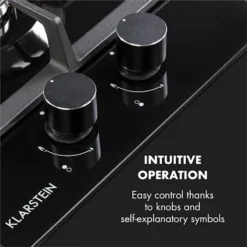 Klarstein Gasherd Einbau-Gaskochfeld - Sabaf-Brenner - Gaskochfeld Für Propan/Erdgas - Gasherd Kochfeld Einbau Gasherd - Glaskeramik - 2-Flammig - 30cm - Schwarz Einbau Gas Kochfeld Gasherd 2 Platten Kochfelder Herdplatte Kochplatte Einbaukochfeld -Haushaltswaren Store 30d0c17d16508602a7753f72ac01954f