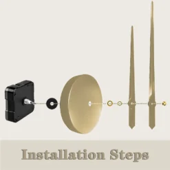 3D DIY Groß Zeiger Wanduhr Metall Für Wohnzimmer Büro Küchen Esszimmer Schlafzimmer, Durchmesser -Haushaltswaren Store 30ec8c84a5b1f2ccfb10a7be607b3da5