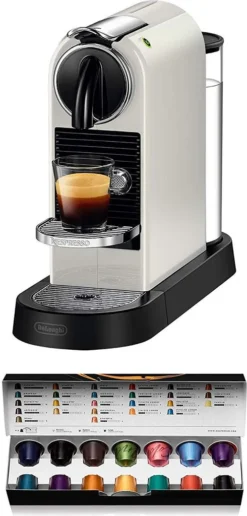 De'Longhi DeLonghi EN 167.W Citiz Nespresso Kaffeekapselmaschine Weiß -Haushaltswaren Store 31019096c669023eaa099118640ded8b