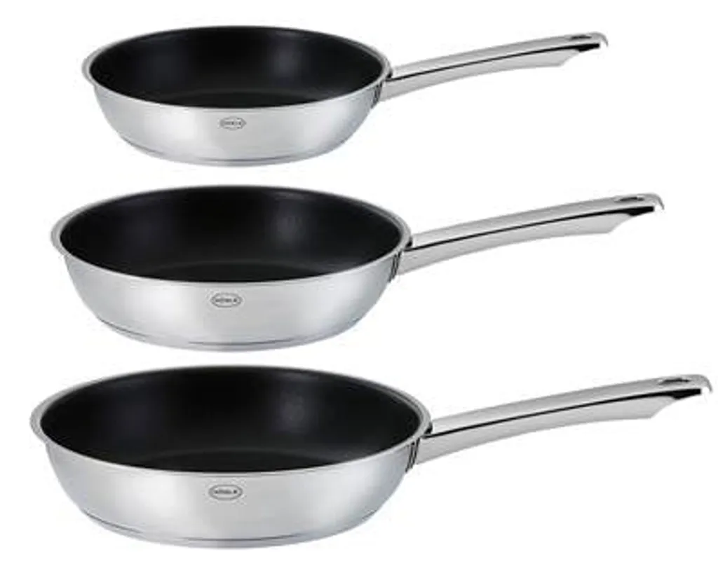 Rösle Frying Pan Set Moments 3 Parts 3 Rösle Frying Pan Set Moments 3 Parts