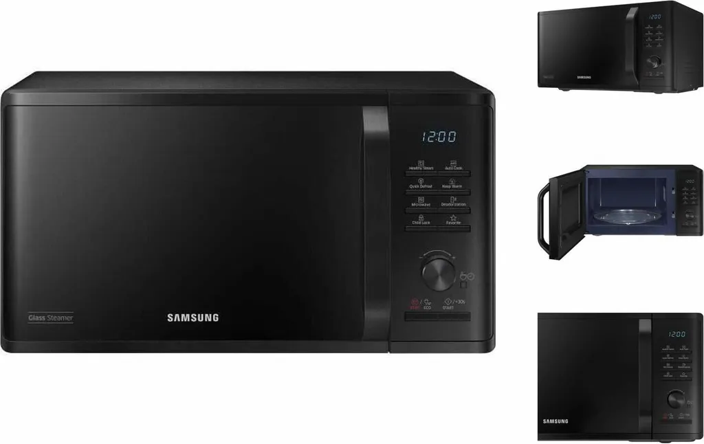 SAMSUNG - MS23K3555E - Solo-Mikrowelle 23L - Elektronische Steuerung + Taste - Warmhaltefunktion 7 SAMSUNG - MS23K3555E - Solo-Mikrowelle 23L - Elektronische Steuerung + Taste - Warmhaltefunktion – Bild 5