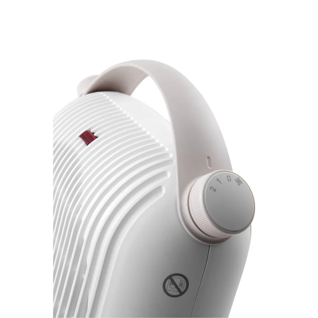 De'Longhi De Longhi HFS30B24.W Tischheizlüfter 2400 W Weiss/rosa De Longhi 4 De'Longhi De Longhi HFS30B24.W Tischheizlüfter 2400 W Weiss/rosa De Longhi – Bild 2