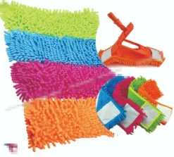 4 Stück Microfaser Wischmopp-Köpfe Refill Ersatz Tuch Staub Reinigungs Pad Waschbar Mikrofaser-Mopp-Pads -Haushaltswaren Store 32321287523ecded70e81c09cbf639ed