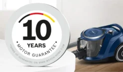 Bosch Staubsauger Beutellos Serie 6 BGC41X36, Bodenstaubsauger, Ideal Für Allergiker, Hygiene-Filter, Bodendüse Für Parkett, Teppich, Fliesen, Starke Saugleistung, Leise, 700 W, Blau -Haushaltswaren Store 32a70cee243727481e521a232f763fa1