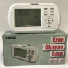 ERA-TEC AZ-6500 Ezan Saati, Gebetsuhr, Azan Clock - Weiß