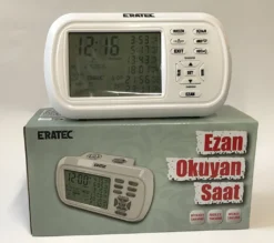 ERA-TEC AZ-6500 Ezan Saati, Gebetsuhr, Azan Clock - Weiß
