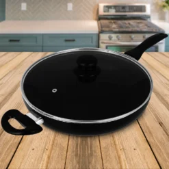 Löwenthal Pfanne Mit Glasdeckel 28cm Schmorpfanne Antihaft Hochraumpfanne Bratpfanne Induktion Grillpfanne Pfanne Universalpfanne -Haushaltswaren Store 347bbd5fc25cef3e5d44a82ffc2547fd