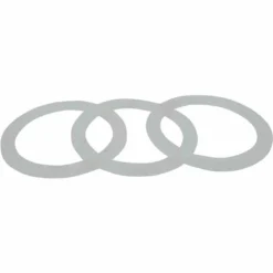 Krüger 504-S Espresso Ersatzfilter-Set Für Espressokocher Für 3 Tassen, Silber/weiß, 4-teilig (1 Set) -Haushaltswaren Store 3490abc451bab3d1958cf77cbce15126