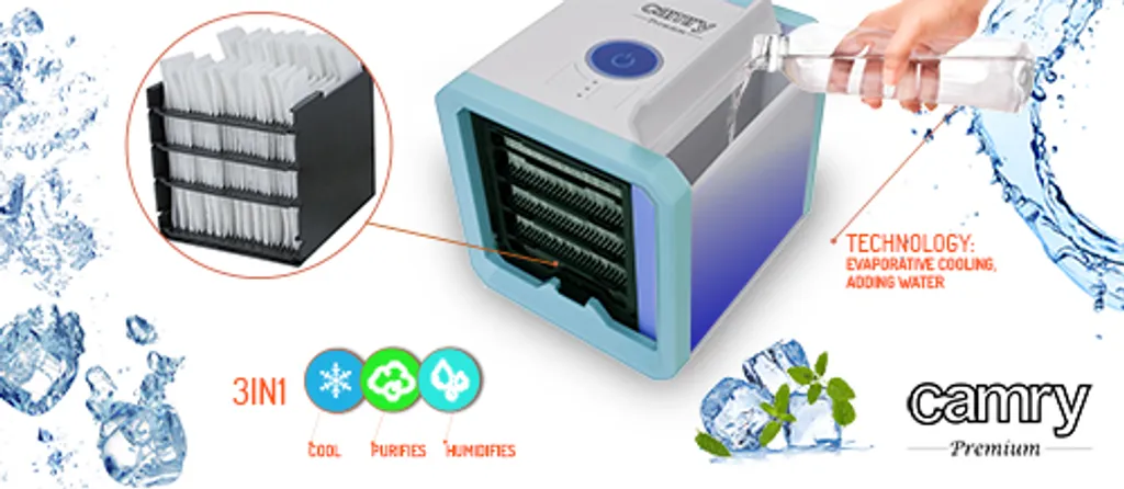 Adler 3 In 1 Luftkühler, Luftreiniger Und Befeuchter 3 Speed Ventilator Klimagerät 9 Adler 3 In 1 Luftkühler, Luftreiniger Und Befeuchter 3 Speed Ventilator Klimagerät – Bild 7