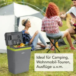 MAXXMEE Kühlbox - Wahlweise Via Netzkabel Oder KFZ-Anschluss - 22l Volumen - Grau/limegreen Kühlbox Camping Kühlschrank 22L Auto 12V 230V Thermobox Elektrisch Picknick Grau 20 MAXXMEE Kühlbox - Wahlweise Via Netzkabel Oder KFZ-Anschluss - 22l Volumen - Grau/limegreen Kühlbox Camping Kühlschrank 22L Auto 12V 230V Thermobox Elektrisch Picknick Grau -Haushaltswaren Store 35cad74ad44f552ff81634ddb78f458e