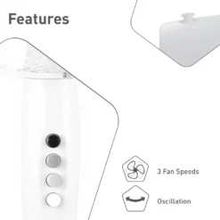 SUNTEC Ventilator Leise | Stand Standventilator CoolBreeze 4000 | Leise 40 Cm Durchmesser, 50 Watt | Fan Windmaschine Weiss | Für Bett, Schlafzimmer, Büro, Wohnung, Terrasse 12 SUNTEC Ventilator Leise | Stand Standventilator CoolBreeze 4000 | Leise 40 Cm Durchmesser, 50 Watt | Fan Windmaschine Weiss | Für Bett, Schlafzimmer, Büro, Wohnung, Terrasse -Haushaltswaren Store 374bf90088bc6a456421edac38fa1e0f