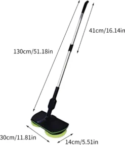 5 In 1 Floating Mop,Kabellos Rotierender Reinigungsmopp,Saugfähige Wischmops,Wiederaufladbarer,Mit Zwei Spinnköpfen,Sechs Mikrofaser-Pads Wischmops -Haushaltswaren Store 37d846c865b2c189a380b18b2a7092f3