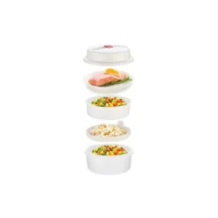 DAMPFKOCHER Kunststoff Mikrowelle Kartoffeldämpfer Dampfkochtopf Ø 8,5 Cm 9 DAMPFKOCHER Kunststoff Mikrowelle Kartoffeldämpfer Dampfkochtopf Ø 8,5 Cm -Haushaltswaren Store 38461b40c08ad657241bbd80eb62c986