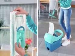 Leifheit Bodenwischer Profi XL Micro Duo -Haushaltswaren Store 38cd62c70274085a160aa58a1671cf42