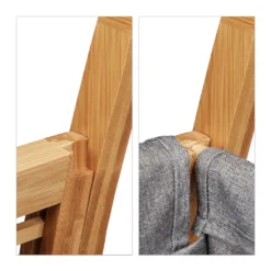 Relaxdays Bambus Wäschekorb Mit Deckel -Haushaltswaren Store 38ecf455e0b31b34432e76923b5f0713