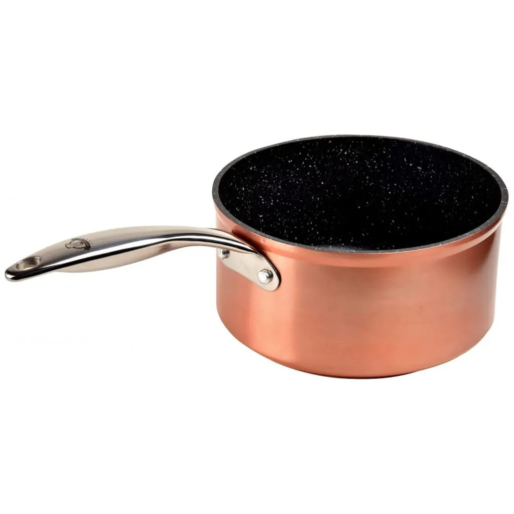 Excellence Cuivre Ø20 Cm By Kitchen Pro - Stielkasserolle 20cm Ohne Deckel, Kochtopf Klein 2,5 Liter, Aus Kupfer Und Rostfreiem Edelstahl, Induktion 3 Excellence Cuivre Ø20 Cm By Kitchen Pro - Stielkasserolle 20cm Ohne Deckel, Kochtopf Klein 2,5 Liter, Aus Kupfer Und Rostfreiem Edelstahl, Induktion