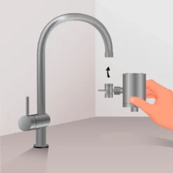 Edelstahl Wasserfilter Wasserhahn INOX PLUS | Germany | Survival-Filtertechnik -Haushaltswaren Store 399c30dcffa602939ef4bcaaa99299c1