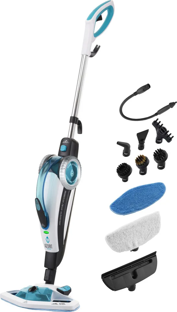 ETA AZURIT 2-in-1-Dampfwischer Und Handreiniger ETA226790000, 1500 W , Dampf In 30 Sekunden, Wassertankvolumen 400 Ml 3 ETA AZURIT 2-in-1-Dampfwischer Und Handreiniger ETA226790000, 1500 W , Dampf In 30 Sekunden, Wassertankvolumen 400 Ml