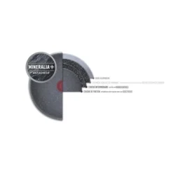 TEFAL G2662902 NATURAL FORCE 18 Cm / 2,1 L Topf, Mineralia + Antihaftbeschichtung, Alle Kochfelder Inklusive Induktion -Haushaltswaren Store 3ac7f905f363c1488d6da532a8ac2efb