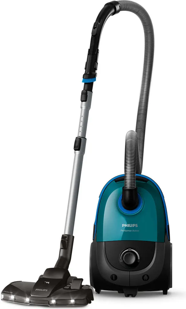 Philips Performer Active Beutel Staubsauger, Allergiefilter, 99.9 % Staubaufnahme, 900 W, Türkis (FC8580/09) 5 Philips Performer Active Beutel Staubsauger, Allergiefilter, 99.9 % Staubaufnahme, 900 W, Türkis (FC8580/09) – Bild 3