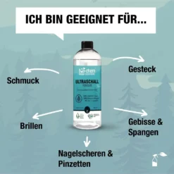 BioChem Ultraschallreiniger Konzentrat, 1000 Ml, Flüssigkeit (Konzentrat), Flasche, Für Die Nutzung Im Innenbereich Geeignet -Haushaltswaren Store 3b6270b3a3f2cfe036d8f278a4aae825