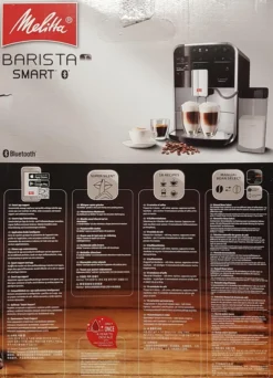 Melitta CAFFEO Barista T Smart F 83/0-102 Schwarz 19 Melitta CAFFEO Barista T Smart F 83/0-102 Schwarz -Haushaltswaren Store 3b864442849efc9574d2e42e32ce4ca6