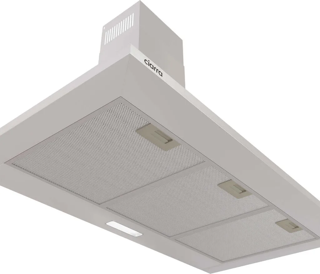 CIARRA 90cm Wandmontage Dunstabzugshaube Edelstahl Glas 370m³/h CBCS9201-OW 6 CIARRA 90cm Wandmontage Dunstabzugshaube Edelstahl Glas 370m³/h CBCS9201-OW – Bild 4