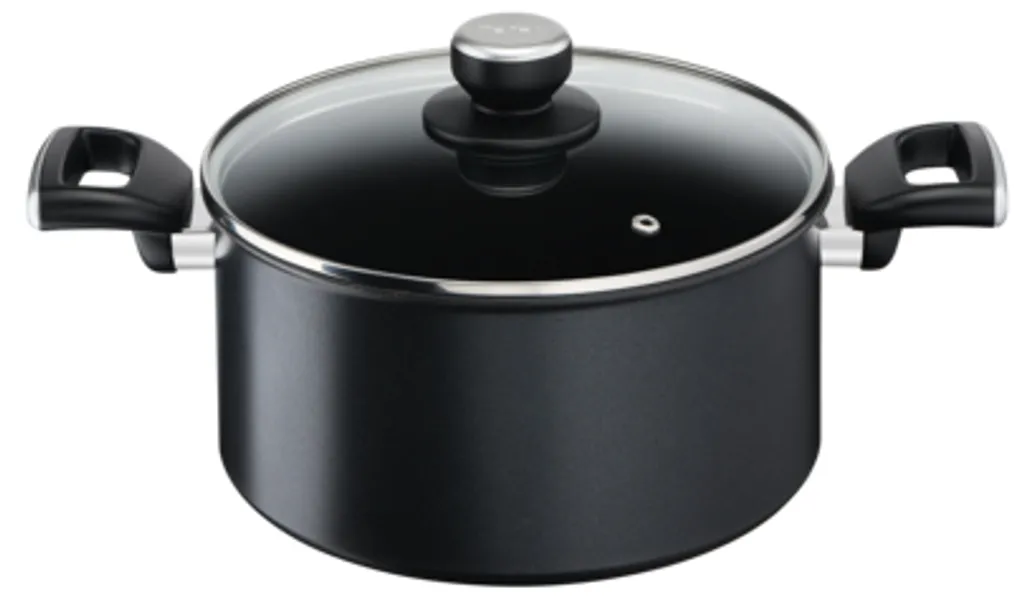 Tefal G2554602, 5 L, Rund, Schwarz, Aluminium, Titan, Keramik, Gas, Halogen, Induktion, Versiegelte Platte 3 Tefal G2554602, 5 L, Rund, Schwarz, Aluminium, Titan, Keramik, Gas, Halogen, Induktion, Versiegelte Platte