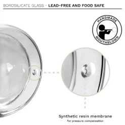 Creano 6er-Set Thermo-Tasses "Hummi" Für Tee/Latte Macchiato, Doppelwandig, Mit Kolibri-Muster | 250ml In Exklusiver Geschenkpackung -Haushaltswaren Store 3dffffe8ae824b33349e3819613803fb