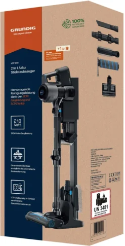 Grundig VCP 9131 Akku-Handstaubsauger Mit Stiel Kabellos Beutellos 550 Watt 15 Grundig VCP 9131 Akku-Handstaubsauger Mit Stiel Kabellos Beutellos 550 Watt -Haushaltswaren Store 3e3719e409e74939c7b2a776eb7b2753