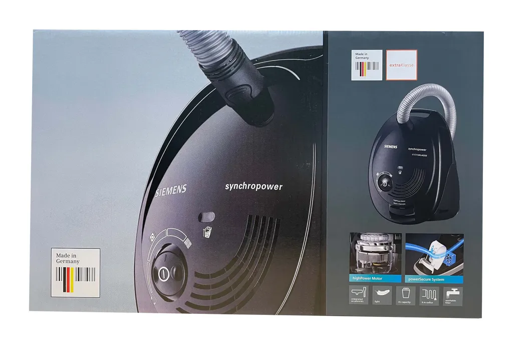 Siemens VS06M312 Bodenstaubsauger 600W 9m Aktionsradius Hygienefilter Beutel 10 Siemens VS06M312 Bodenstaubsauger 600W 9m Aktionsradius Hygienefilter Beutel – Bild 8
