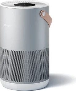 Xiaomi Tragbar Luftreiniger Für Allergiker Haustierenhalter Kühche U. Neue Haus Leise 19dB Smartmi P1 Alexa Google Usw. Steuerung HEPA-Filter Fängt 99,9% Partikel Viren Sauerstoff Versorgung Reiniger Tragegriff Partikellasersensor