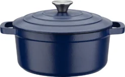 GSW Gusseisen Kochtopf Blue Magic 24 Cm / 3,8 Ltr., 717267, Gusseisenca. 3,8 L