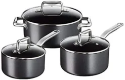 Tefal C55654 PROGRADE Topfset Pfannenset Induktion 8 TLG, UVP 299€, Für Alle Herdarten, Antihaft Pfannen 26 Cm + 30 Cm, Topf 24cm, Stieltopf 20 Cm + 18 Cm, Spülmaschinenfest -Haushaltswaren Store 3f380fdc1b271d5cc570c639b3243ace