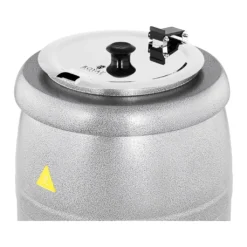 Suppentopf Elektrisch Suppenkessel Edelstahl Stahl Silbern Partytopf 10 L 400 W -Haushaltswaren Store 400debfee60997e3cd677d39e7bf8c66