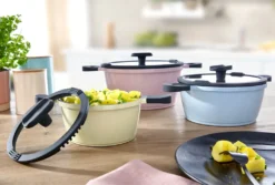 Mulex 6tlg. Topfset 'HAPPINESS' -Haushaltswaren Store 4017277ec1946e55b738162e65a498da