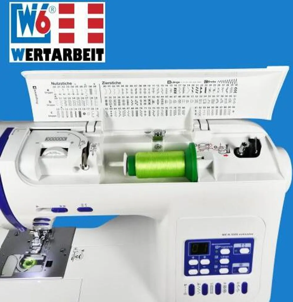 W6 Nähmaschine N 3300 Exklusive, Nähen, Patchen, Quilten 11 W6 Nähmaschine N 3300 Exklusive, Nähen, Patchen, Quilten – Bild 9