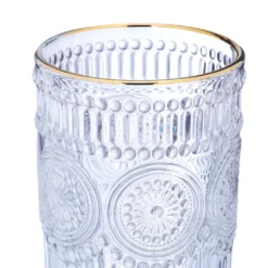 Relaxdays Vintage Trinkgläser 4er Set 300 Ml -Haushaltswaren Store 41447d5921c63f160439b5bdf551f452