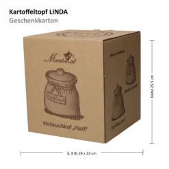 Mambocat Kartoffeltopf Linda Terrakotta Vorrats-Dose Deckel Aufbewahrung Gemüse-Topf Natural 19 Mambocat Kartoffeltopf Linda Terrakotta Vorrats-Dose Deckel Aufbewahrung Gemüse-Topf Natural -Haushaltswaren Store 4150506402ef4e4bc5d13945a6d4acb0