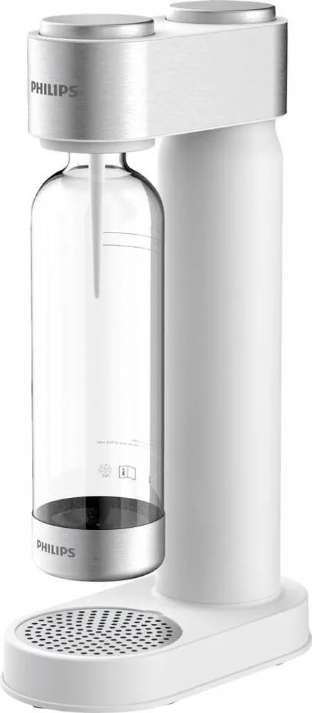 PHILIPS AQUA Soda Maker Wassersprudler + 425 G CO²-Zylinder + 1 PET-Flasche 1 Liter, Weiß 6 PHILIPS AQUA Soda Maker Wassersprudler + 425 G CO²-Zylinder + 1 PET-Flasche 1 Liter, Weiß – Bild 4