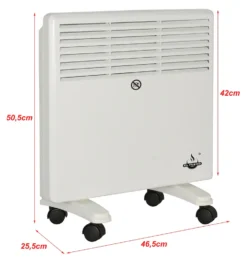 El Fuego Mobiler Heizkonvektor AY4951 1000 W -Haushaltswaren Store 429cc55d06e16e40c4a7334cc0183361