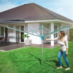 Leifheit Wäschespinne Linomatic 400 -Haushaltswaren Store 42a9eb9adf0da28574274ac1b4bfe2f4