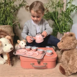 Koffer-Tee-Set Motiv Pilz, Für Kinder -Haushaltswaren Store 42f7c16abea90595b7b81076f38e1e71