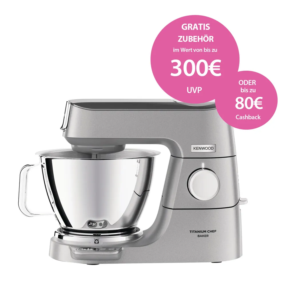 Kenwood KVC85.314.SI Titanium Chef Baker Küchenmaschine Knethaken Spritzschutz 19 Kenwood KVC85.314.SI Titanium Chef Baker Küchenmaschine Knethaken Spritzschutz – Bild 17